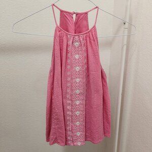 Francesca's - Pink Halter Top - Size XS